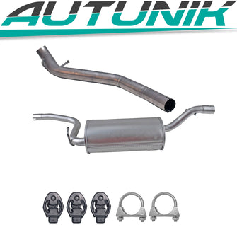 Mittelschalldämpfer + Endrohr für Ford Focus II MK2 1.4 1.6 2004- Auspuffanlage