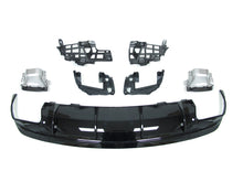 Diffusor Schwarz Heckdiffusor Auspuff für Mercedes CLA C117 X117 W117 CLA45 AMG Line 2016-2019 di9