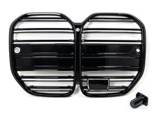 Doppelsteg Schwarz Kühlergrill Grill Frontgrill für BMW 4er G22 G23 mit ACC ab 2020