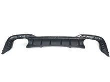 Heckdiffusor Diffusor Auspuffblenden Schwarz für Audi A4 B9 Serienstoßstange 20+