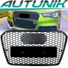 Schwarz Wabengrill Kühlergrill Frontgrill für AUDI A5 8T Sportback 2012-2016 MOPF
