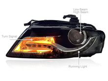 Links Scheinwerfer Frontscheinwerfer für Audi A4 8K 2007-2011 Xenon D3S LED