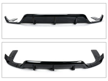 3-teilig Schwarz Diffusor Heckdiffusor  für BMW X6 G06 M Paket 2019+ OHNE ABE