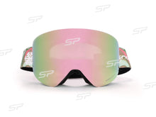 UV-Schutz Skibrille Anti-Nebel Schneebrille Winddicht SKi Goggles mit OTG-Design für Brillenträger Damen und Herren HB-197B