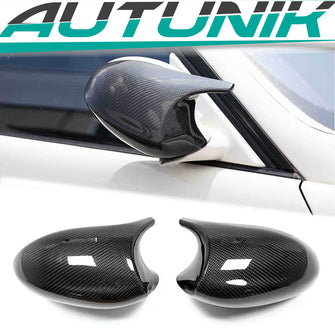 Spiegelkappen Außenspiegel Carbon Fiber Passend für BMW 1er E81 E87 E88 E82 pre-LCI 2006-2011