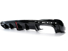 Diffusor Heckdiffusor mit Licht Schwarz Glanz für AUDI A4 S4 B9 S Line 2020+ OHNE ABE