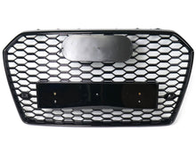 Schwarz Kühlergrill Frontgrill Wabengrill für AUDI A6 C7 S6 S Line Avant Limo 2015-2018 fg169