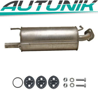 Auspuff Endschalldämpfer Auspuffanlage für Opel Agila B 1.0 i 1.2 i Suzuki Splash mit Anbausatz