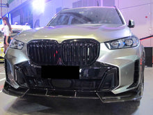 Schwarz Einsteg Frontgrill Kühlergrill Grill Nieren Passend für BMW X5 G05 LCI ab 2024 fg332