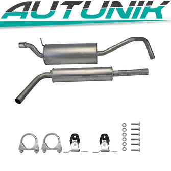 Komplette Auspuffanlage ab Kat Für VW Polo V 1.4 6R1 schrägheck 2009-2014 Auspuff