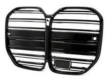 Doppelsteg Schwarz Kühlergrill Grill Frontgrill für BMW 4er G22 G23 mit ACC ab 2020