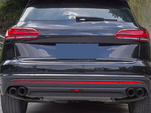 1 paar Schwarz Glanz Auspuffblenden Endrohre Auspuff Blende für VW Touareg III 2,0 2018+ et333