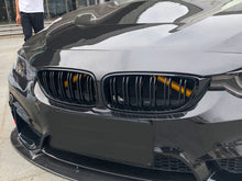 Kühlergrill Nieren Grille Grill Doppelsteg Passend für BMW 3er F30 F31 M3 F80 2011 - 2018 fg42