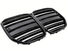 Doppelsteg Kühlergrill Grill Frontgrill Schwarz für BMW 4er G22 G23 OHNE ACC ab 2020