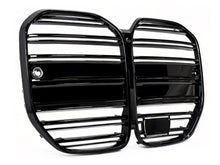 Doppelsteg Schwarz Kühlergrill Grill Frontgrill für BMW 4er G22 G23 mit ACC ab 2020