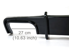 Diffusor Heckdiffusor mit LED Licht Schwarz für Audi A6 S6 C8 S Line ohne AHK KEIN ABE
