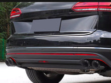 1 paar Schwarz Glanz Auspuffblenden Endrohre Auspuff Blende für VW Touareg III 2,0 2018+ et333
