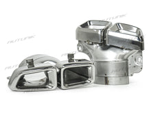 CLS63 Optik Diffusor Silber Auspuff für Mercedes CLS W218 C218 AMG Line 11-17