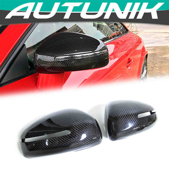 Carbon Fiber Spiegelkappen Außenspiegelkappen für AUDI TT 8J RS R8 42 06-14