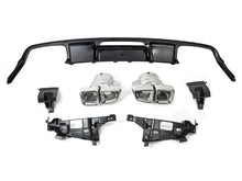 CLS63 Optik Diffusor + Auspuff Silber für Mercedes CLS W218 C218 cls350 2011-2017
