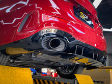 Diffusor Schwarz Auspuffblenden für Mercedes A-Klasse V177 Limo AMG Line ab 2018 OHNE ABE