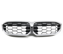 NEU Kühlergrill Wabengrill Nieren Grill Chrom Passend für BMW3er G20 G21 LCI 2023+