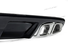 CLS63 Optik Diffusor Silber Auspuff für Mercedes CLS W218 C218 AMG Line 11-17