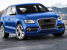 Chrom Schwarz Frontgrill Kühlergrill Gitter für AUDI Q5 8R MOPF 2013-2017
