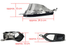 Sport Auspuffblenden Endrohre Auspuff Schwarz für BMW 7er G11 G12 16-19 et339