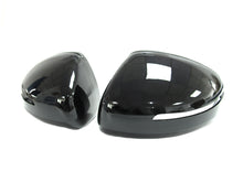 Autunik Schwarz Glanz Spiegelkappen Außenspiegelkappen für AUDI TT 8J Roadster TTS RS R8 2006 - 2014 mc54