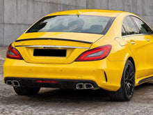 CLS63 Optik Diffusor + Auspuff Silber für Mercedes CLS W218 C218 cls350 2011-2017