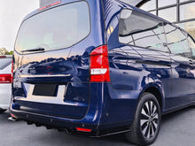 Schwarz Glanz Heckdiffusor Diffusor für Mercedes Benz Vito W447 14-19 OHNE ABE