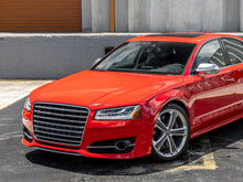 Schwarz Chrom Lüftungsgitter Blenden Grill Gitter für Audi A8 S8 D4 4H S-Line 13-17 MOPF mit ACC