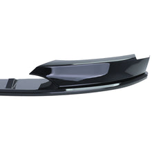 Schwarz Glanz Front Spoiler Lippe Passend für BMW 1er E82 E88 11-13