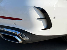 Aero Flaps Flics Flossen Heck Stoßstange Glanz Schwarz für Mercedes W206 S206 AMG Line ab 2021
