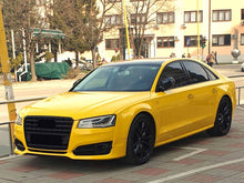 Schwarz Gitter Lüftungsgitter Blenden Grill für Audi A8 S8 D4 4H S-Line 13-17 MOPF mit ACC