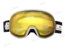 Autunik UV-Schutz Skibrille Anti-Nebel Schneebrille Winddicht SKi Goggles mit OTG-Design für Brillenträger Damen und Herren HB-09