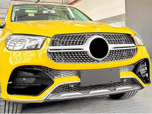 Rahmen Lüftungsgitter Schwarz Vorne Stoßstange für Mercedes GLE W167 GLE53 AMG Line 19-23
