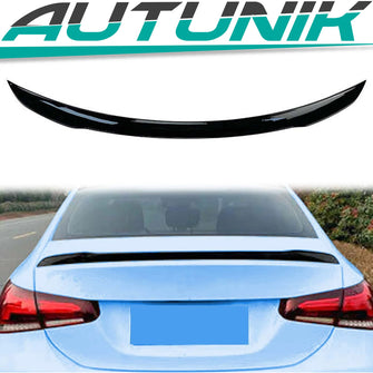 Spoiler Heckflügel Heckspoiler Schwarz Glanz für Mercedes Benz A-Klasse V177 Limo ab 2018