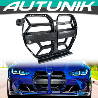 Kühlergrill Frontgrill Grill Carbon Optik für BMW G80 M3 G82 G83 M4 2020+