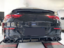 Schwarz Endrohre Auspuff Blenden für Mercedes W177 V177 CLA X118 C118 GLA H247 GLB X247 NUR A35 A45