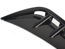 Flossen Aero Flaps Flics Vorne Schwarz Glanz für Mercedes Benz GLC X253 GLC43 AMG ab 2019 pz42