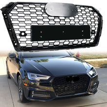 Kühlergrill Grill Wabengrill Schwarz für AUDI A4 B9 S4 Limo Avant S-Line 2015-2019