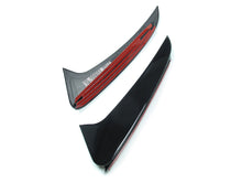 Heck Flossen Flaps Canards Splitter Aero Flics für Mercedes C-Klasse S205 Kombi C43 AMG Line 2015-2018 pz16