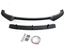 Stoßstange Spoiler Lippe Frontspoiler Schwarz für BMW X6 G06 M Paket 19-25