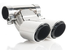 Sport Auspuffblenden Endrohre Silber für Porsche 718 Cayman Boxster ab 2016 Benzin et188