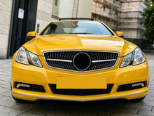 Schwarz Diamant Kühlergrill Front Grill für Mercedes E Klasse 2-Türer C207 A207 W207 2009-2013