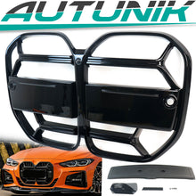 Kühlergrill Frontgrill Grill Nieren Schwarz Passend für BMW 4er G22 G23 2020-2024