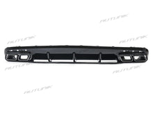 S63 Optik Diffusor Auspuff Schwarz für Mercedes C217 A217 AMG Line MOPF 17-20