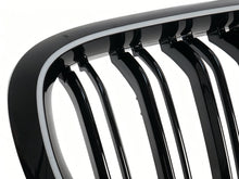 LED Kühlergrill Grill Frontgrill Schwarz für BMW X5 F15 X6 F16 14-18